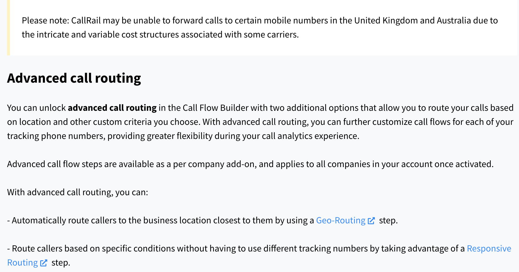 callrail call tracking flow steps